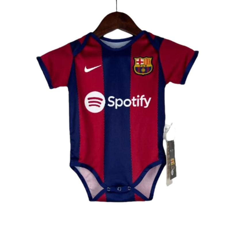 חליפת כדורגל לתינוקות ברצלונה בית 23/24-Strikers